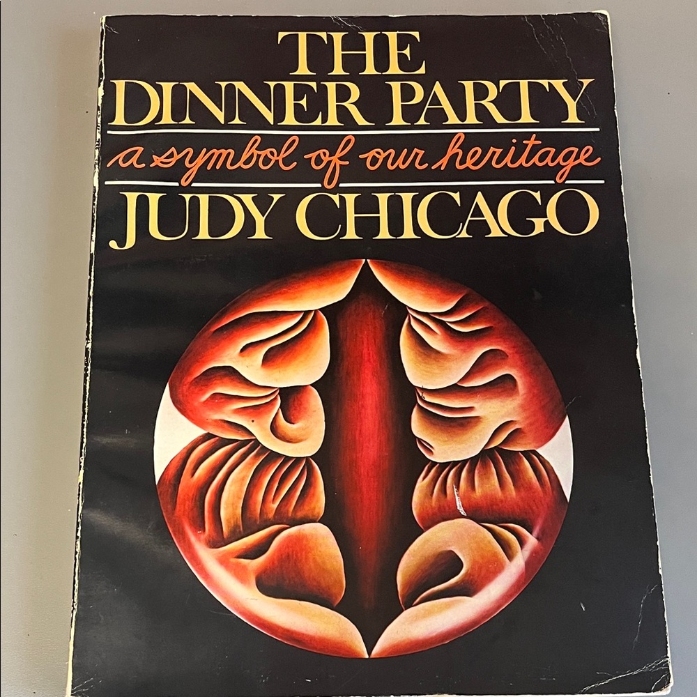 Ephemera - Judy Chicago 'The Dinner Party'  - 1979 original softcover